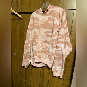 Pink Camo Hoodie